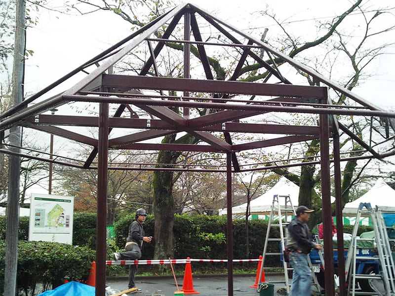 鉄骨組立